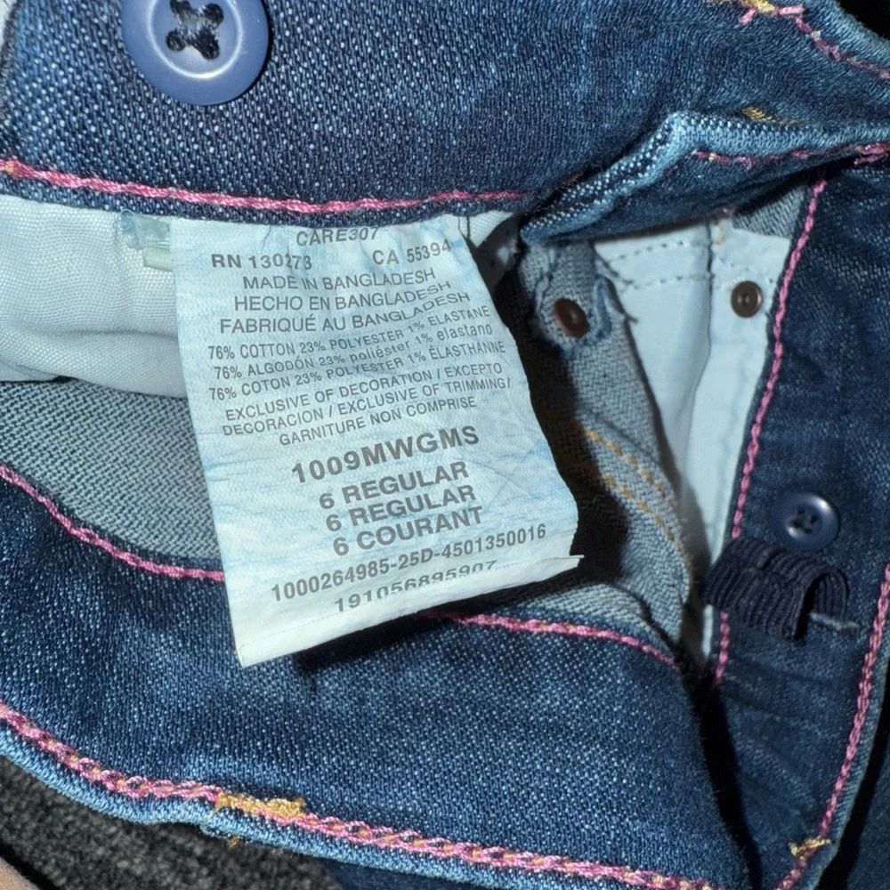 Wrangler girls jeans size 6 - Picture 4 of 5